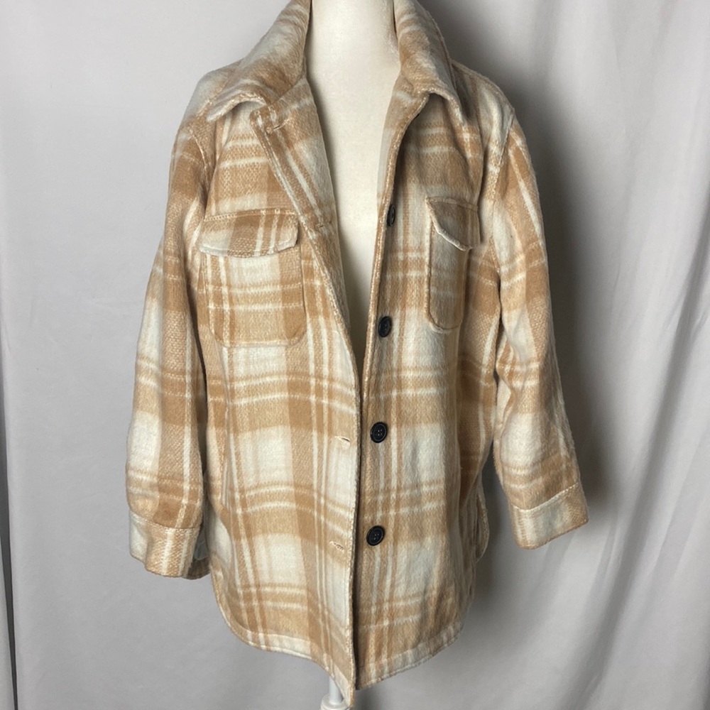 Women’s Sebby Lined Plaid Shacket Jacket